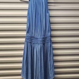 Blue Sleeveless Dress